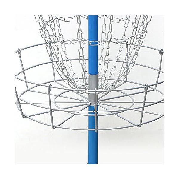 Disc Golf Basket with Double Chains Steel Target P495