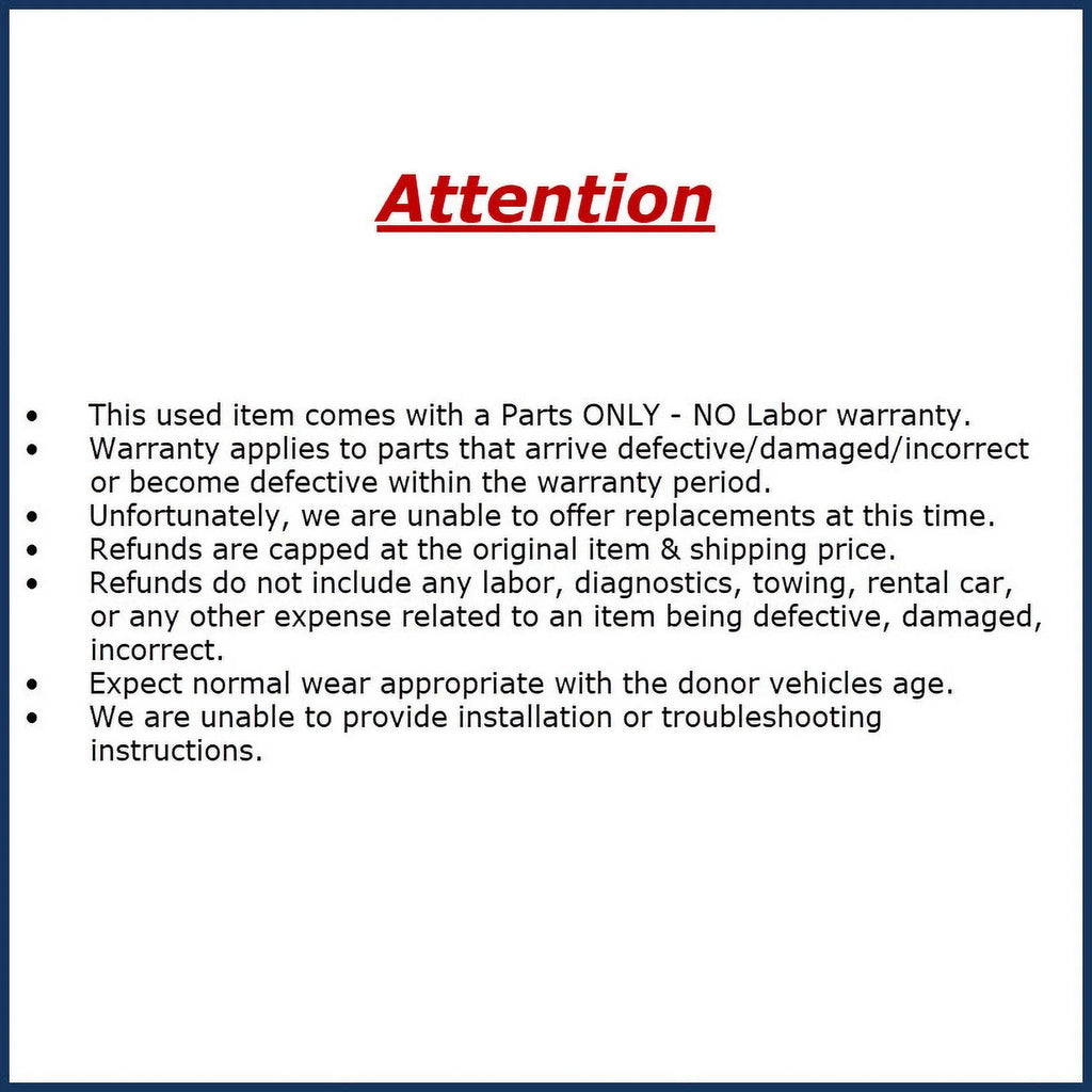 Front Parking Assist Sensor P4630