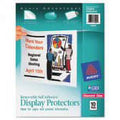 2Pc Top-Load Display Sheet Protectors, Letter, 10/Pack Y89477