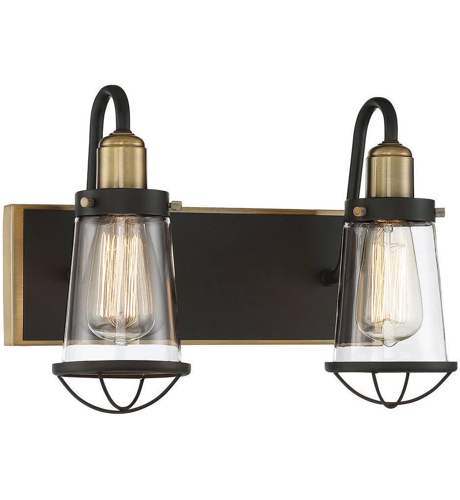 2 Light Bath Bar Satin H710309