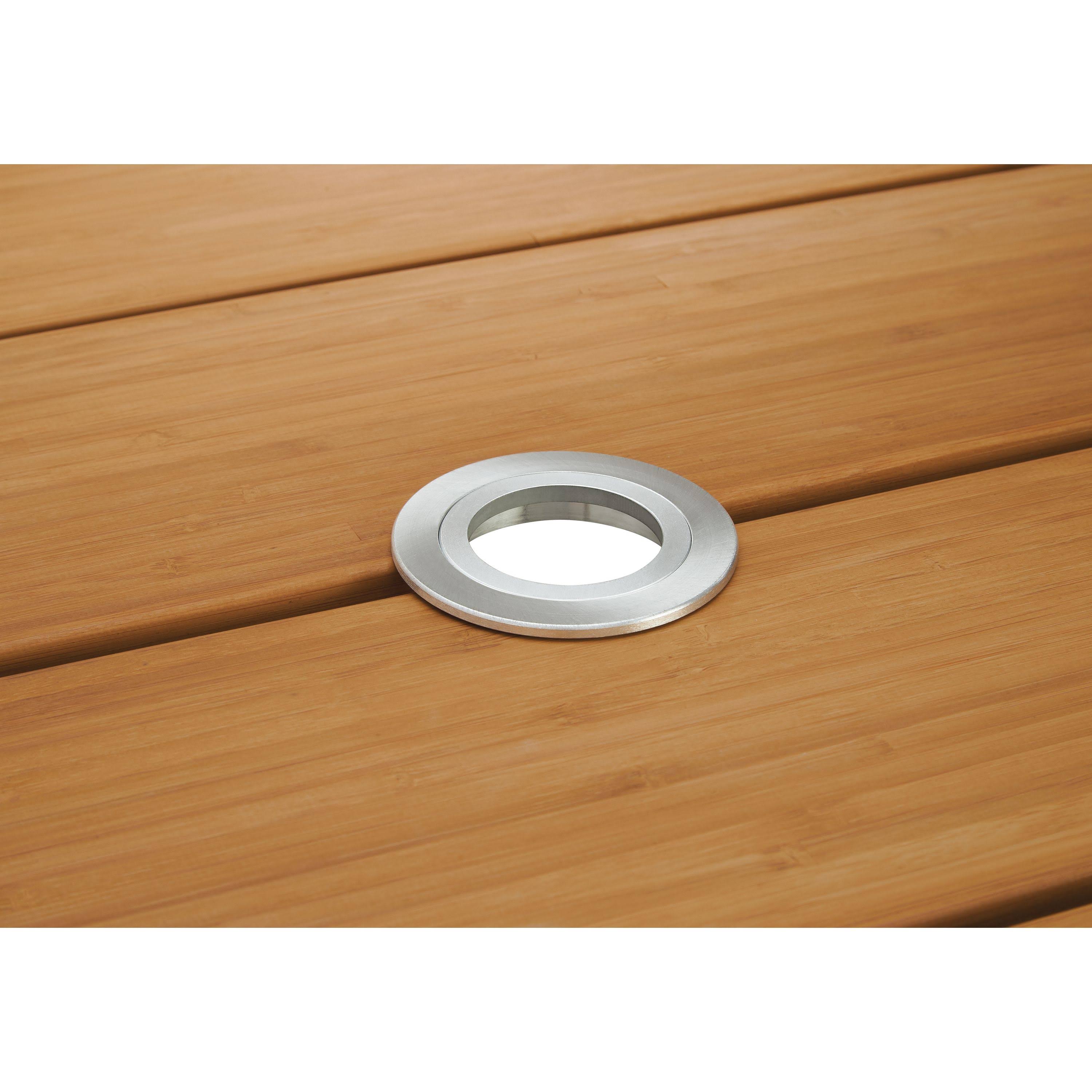 Red Recycled HDPE Patio Table X2954