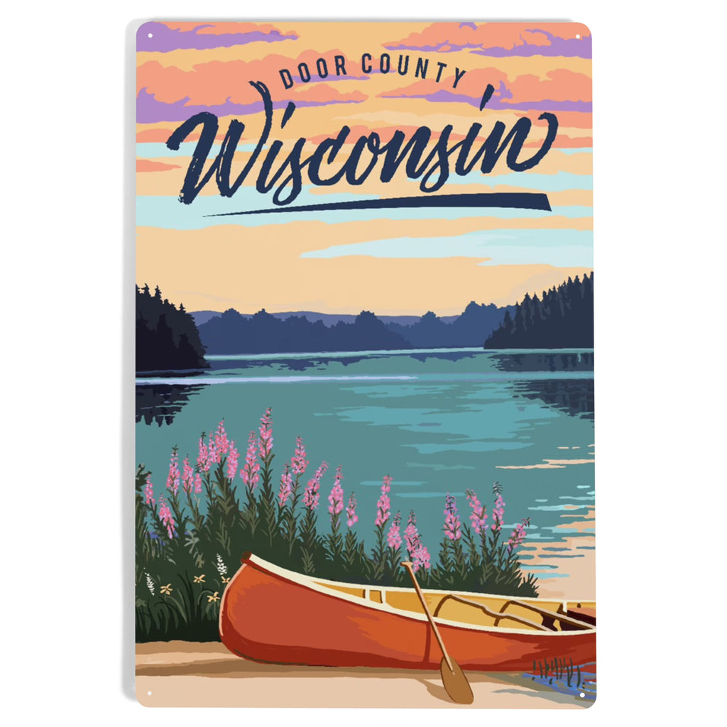12x18 Aluminum Metal Sign Decor D74149
