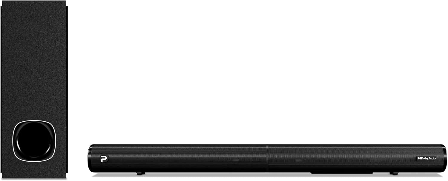 Sound Bar with Subwoofer, Bluetooth 5.0, HDMI ARC, Optical, AUX, RCA H261
