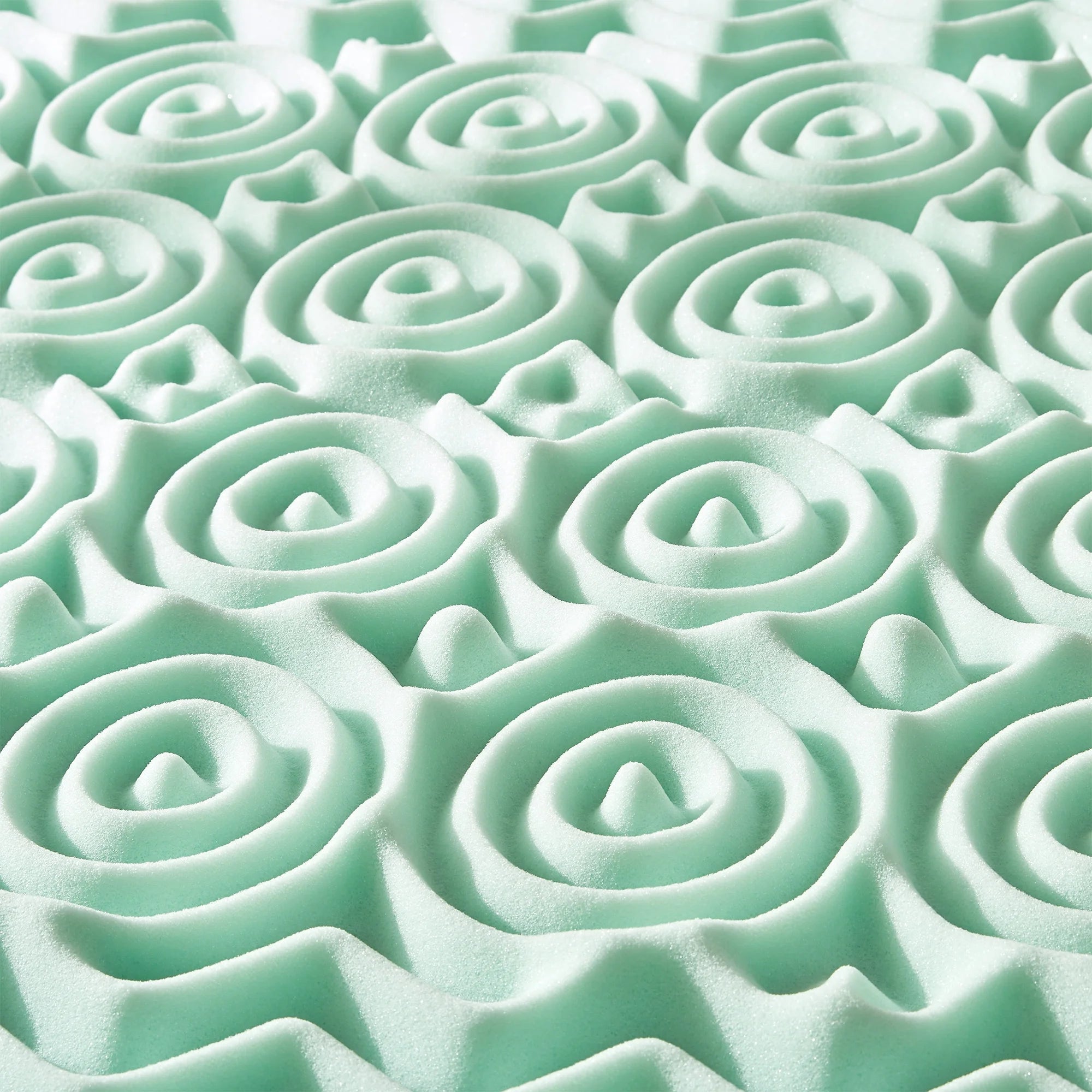 Queen 1.5" 5-Zone Memory Foam Mattress Topper with Aloe Infusion Z498630