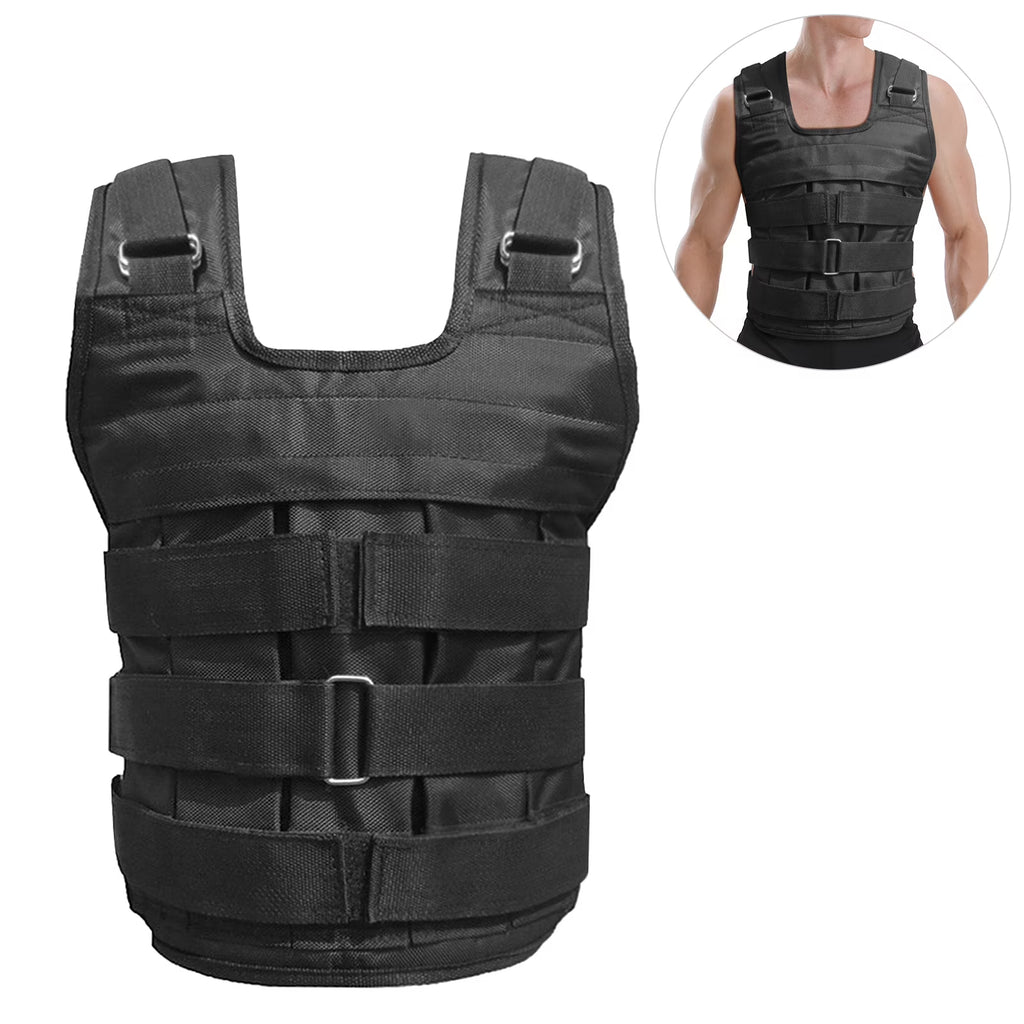 Adjustable Weighted Vest Oxford Exercise Weight Jacket W29606
