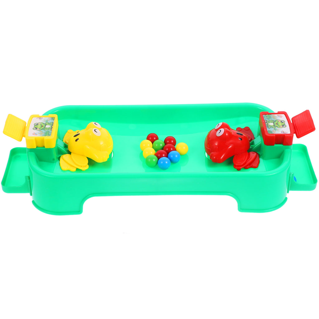 Frog Travel Board Frogs Eating Beads Kids Plastic Toy B649