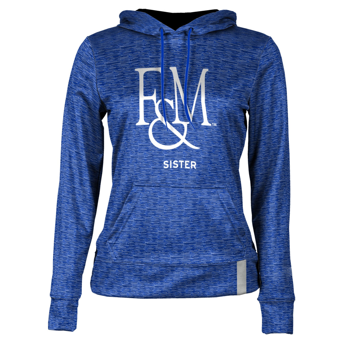 Blue Franklin & Marshall Pullover Hoodie P228786