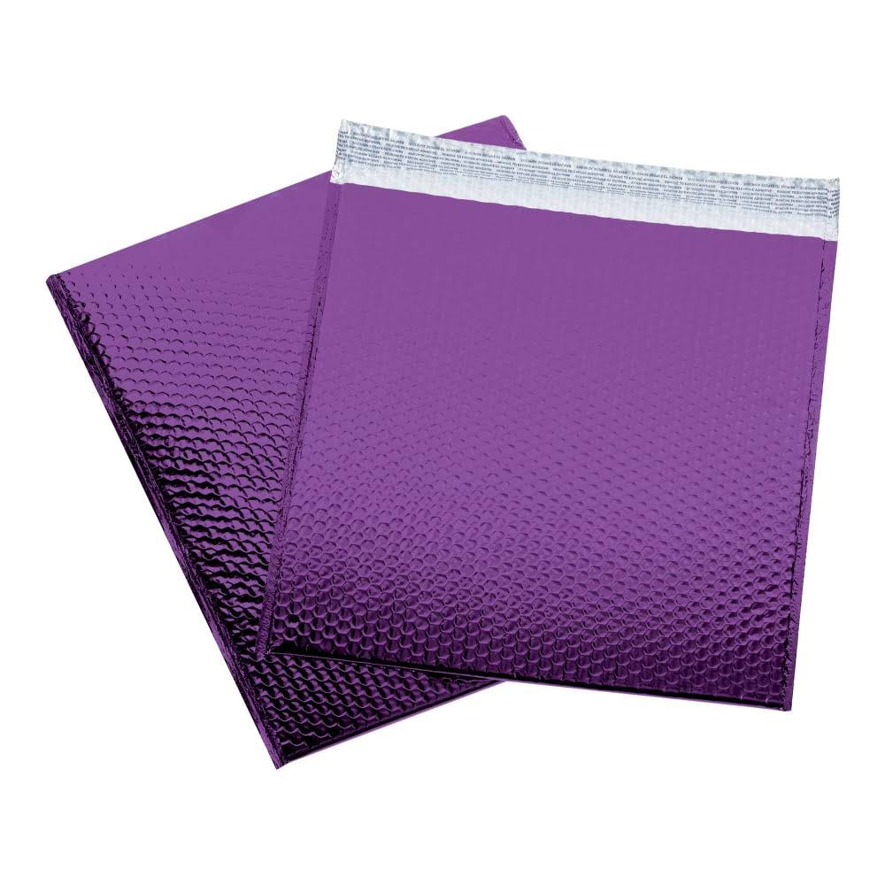 Purple Bubble Mailers, 48 Pack A719