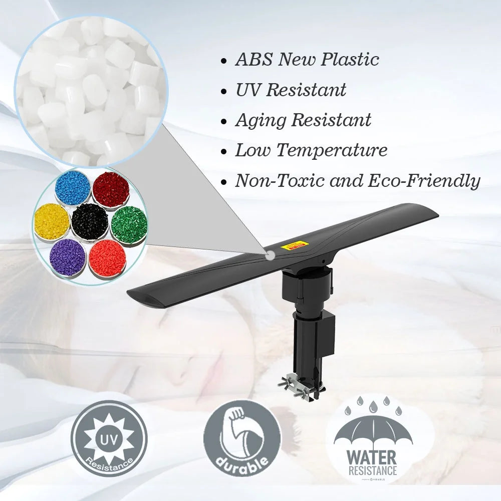 360° Rotation Dual-band Digital Antenna 40-860MHz 20±3dB Black M559