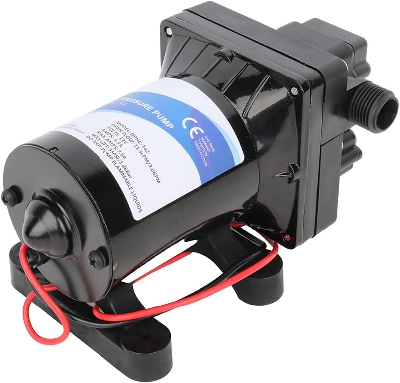 12V 3.0GPM RV Water Pump with Strainer H6981