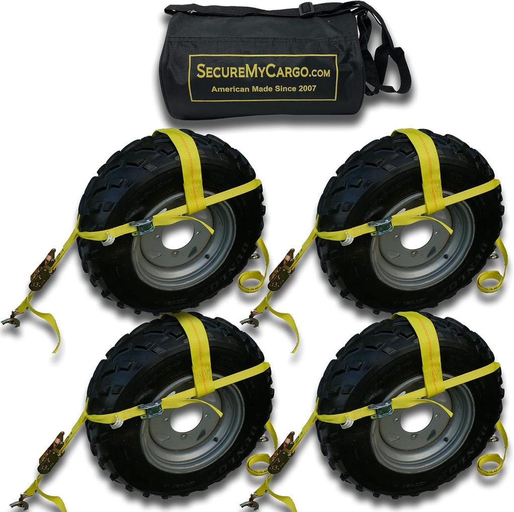 Lime Green ATV/UTV/Tractor Wheel Net (4) I577754