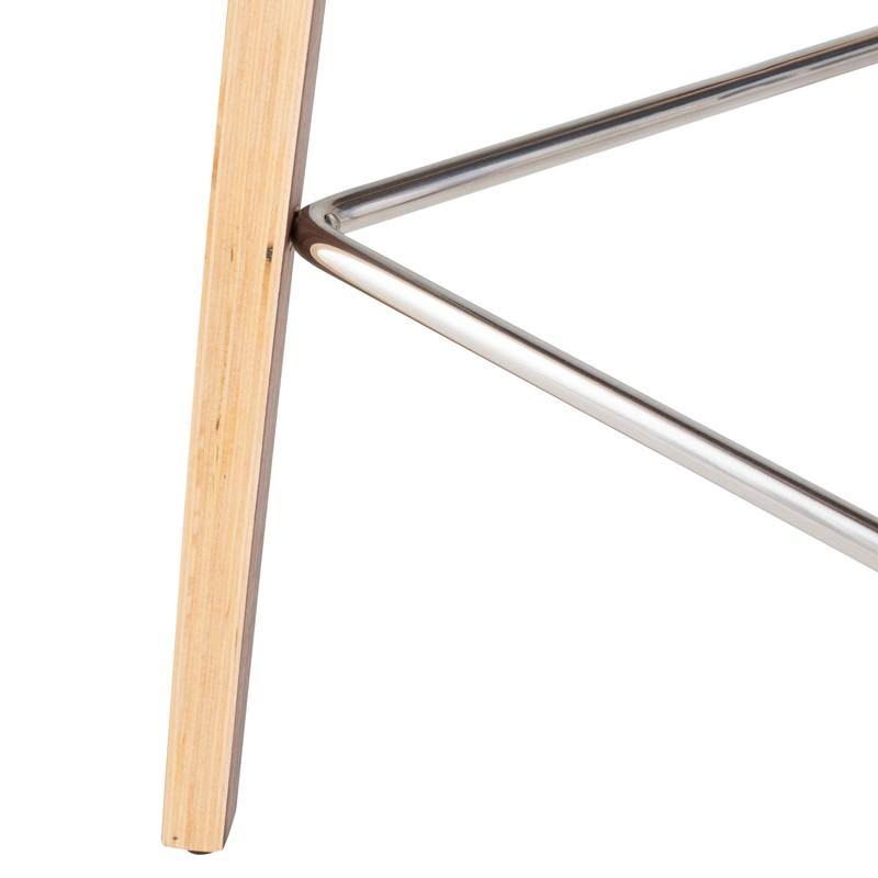 Walnut Wood Counter Stool L301477