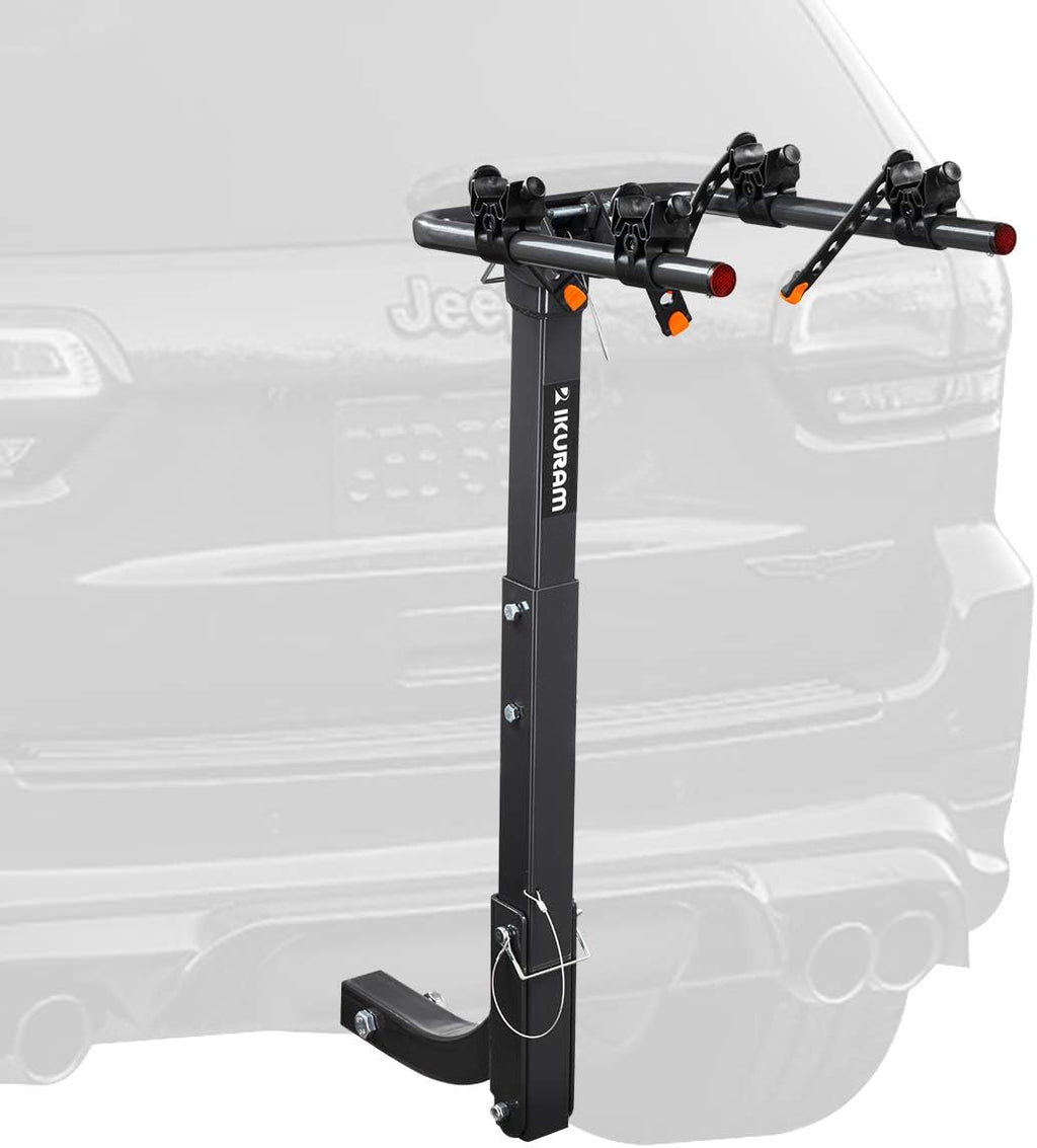 2 Bike Hitch Mount Double Foldable Rack X26518
