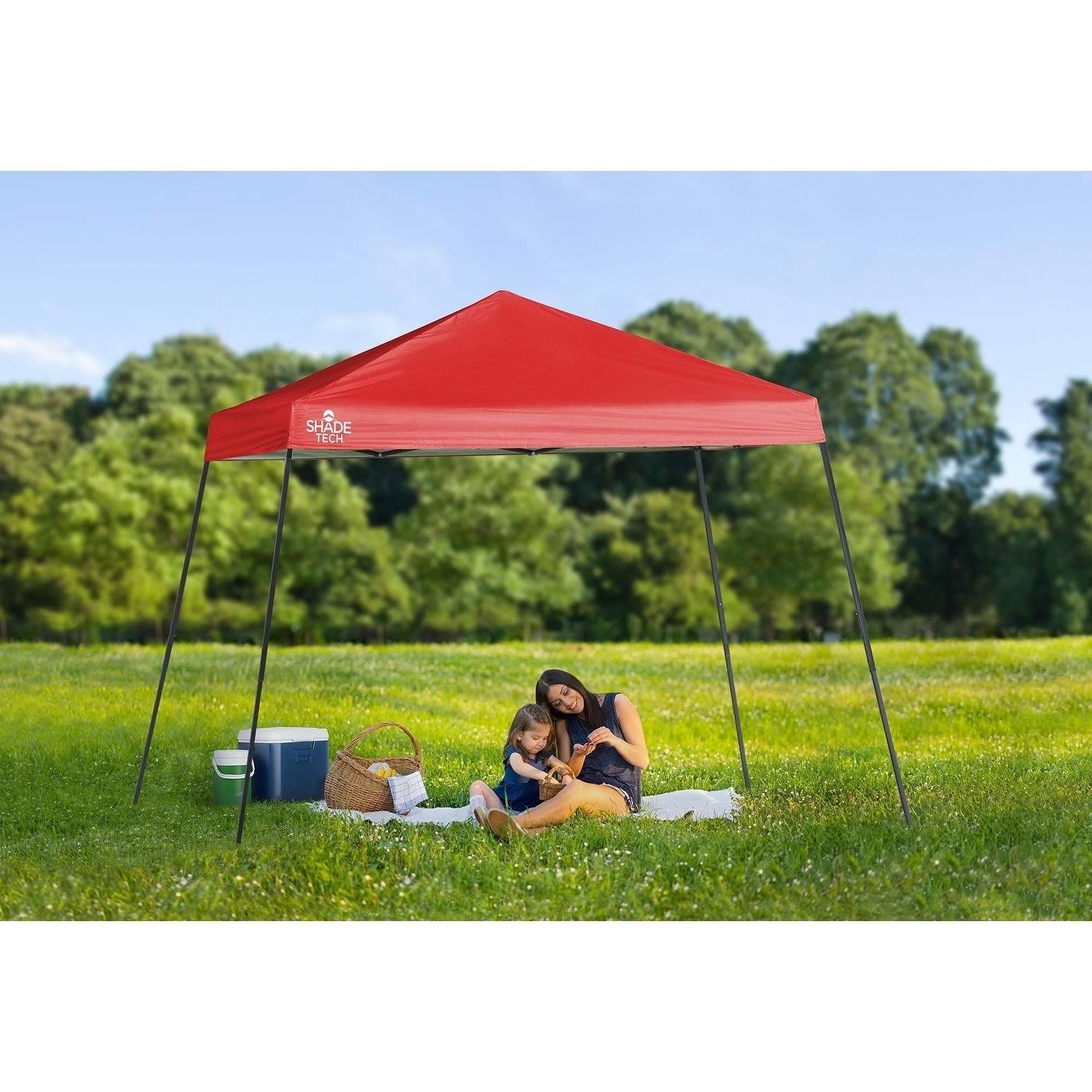 10 x 10 Slant Leg Canopy - Blue U5203