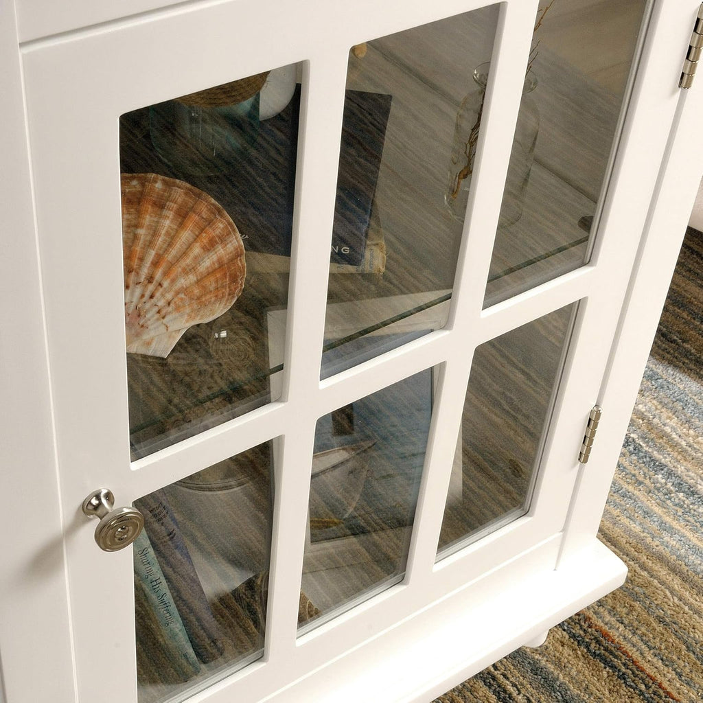 White Display Cabinet L9275
