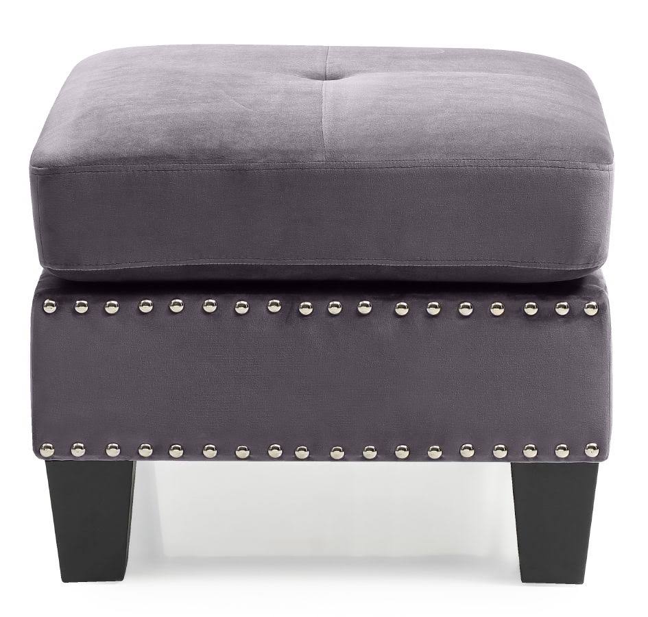 Gray Ottoman O88889