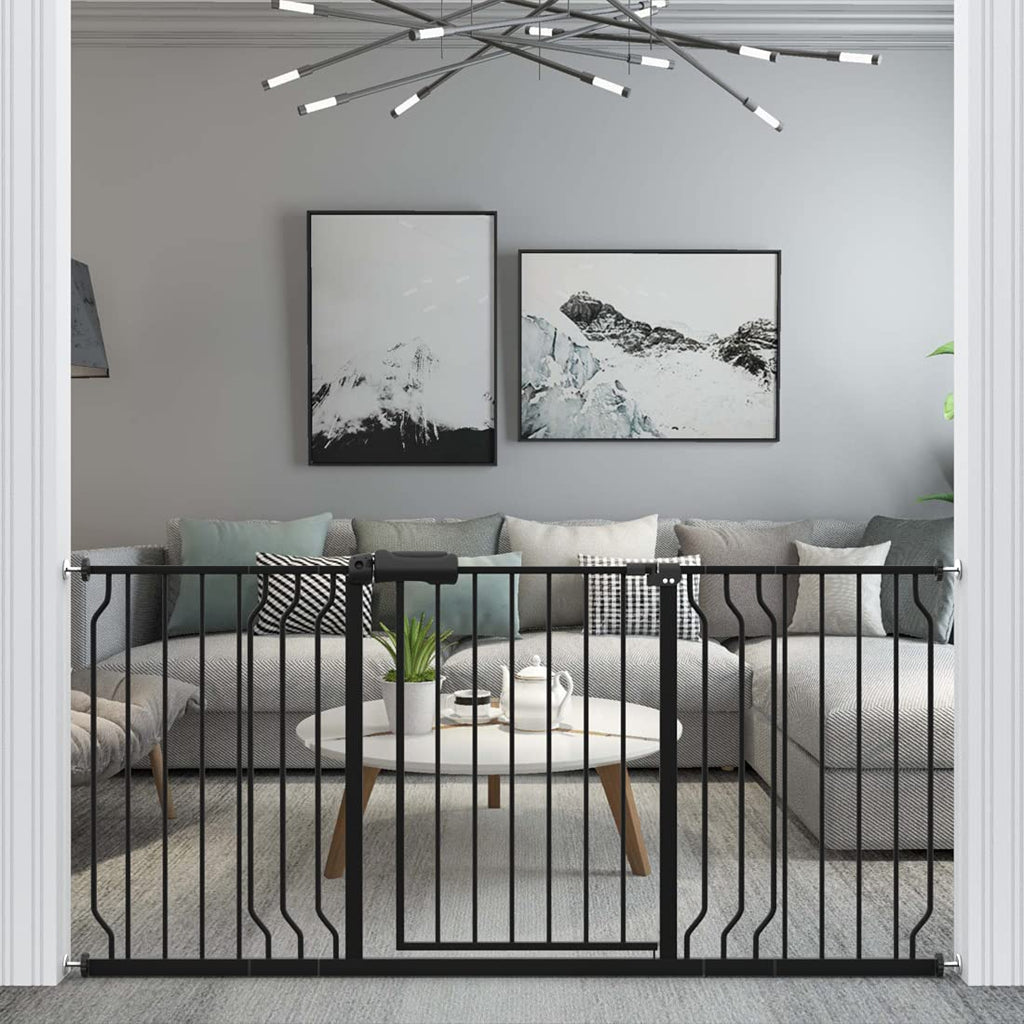 Black Metal Baby Gate Z8883