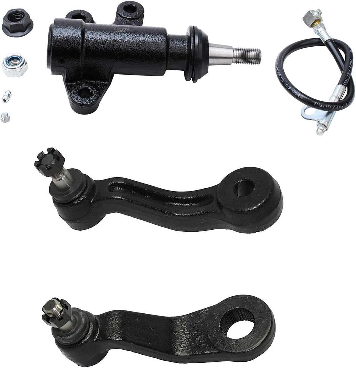 4WD Front Upper Control Arms w/Ball Joints Suspension Kit 15pc Set L74516