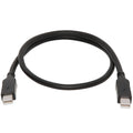 Black Thunderbolt Cable 1m M3682