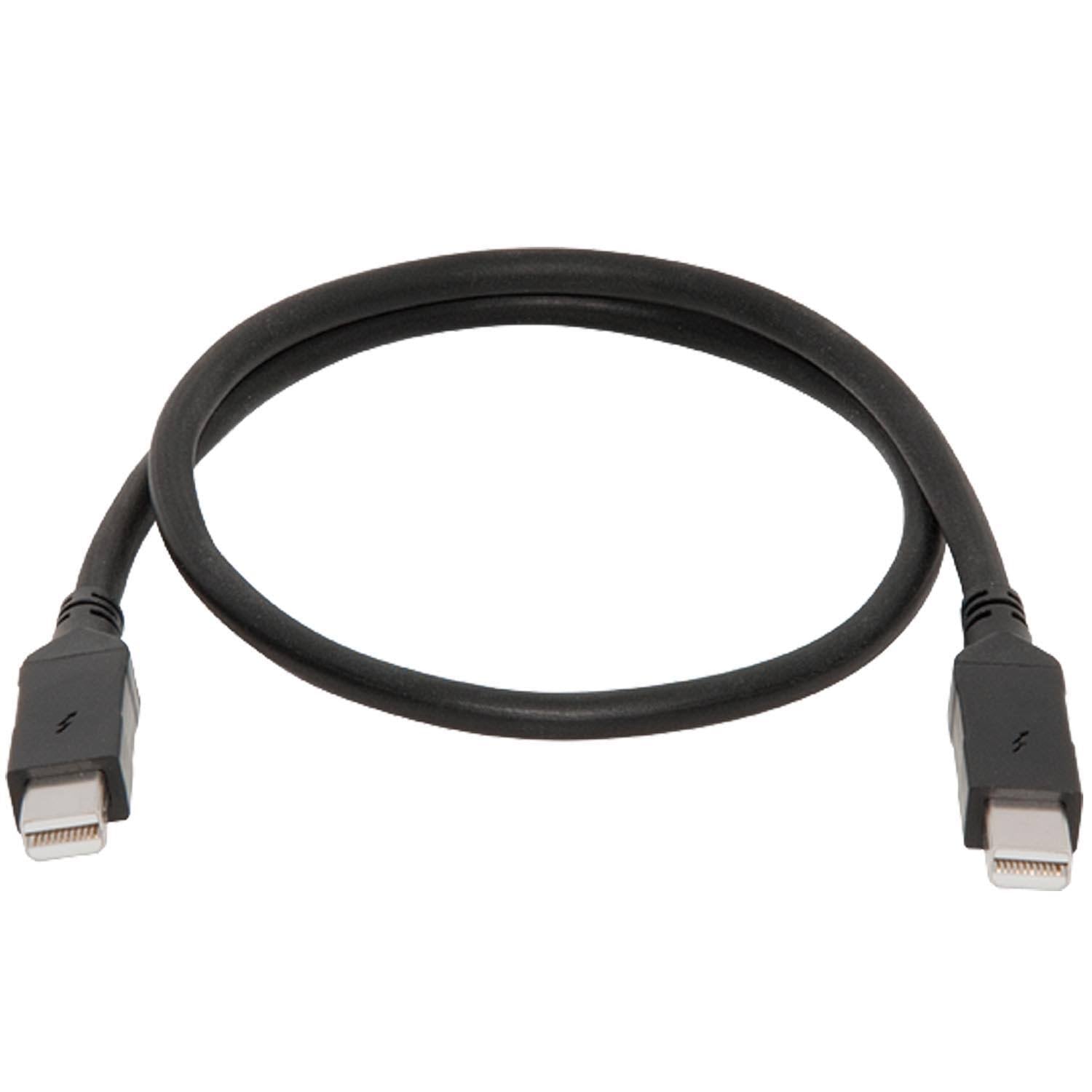Black Thunderbolt Cable 1m M3682