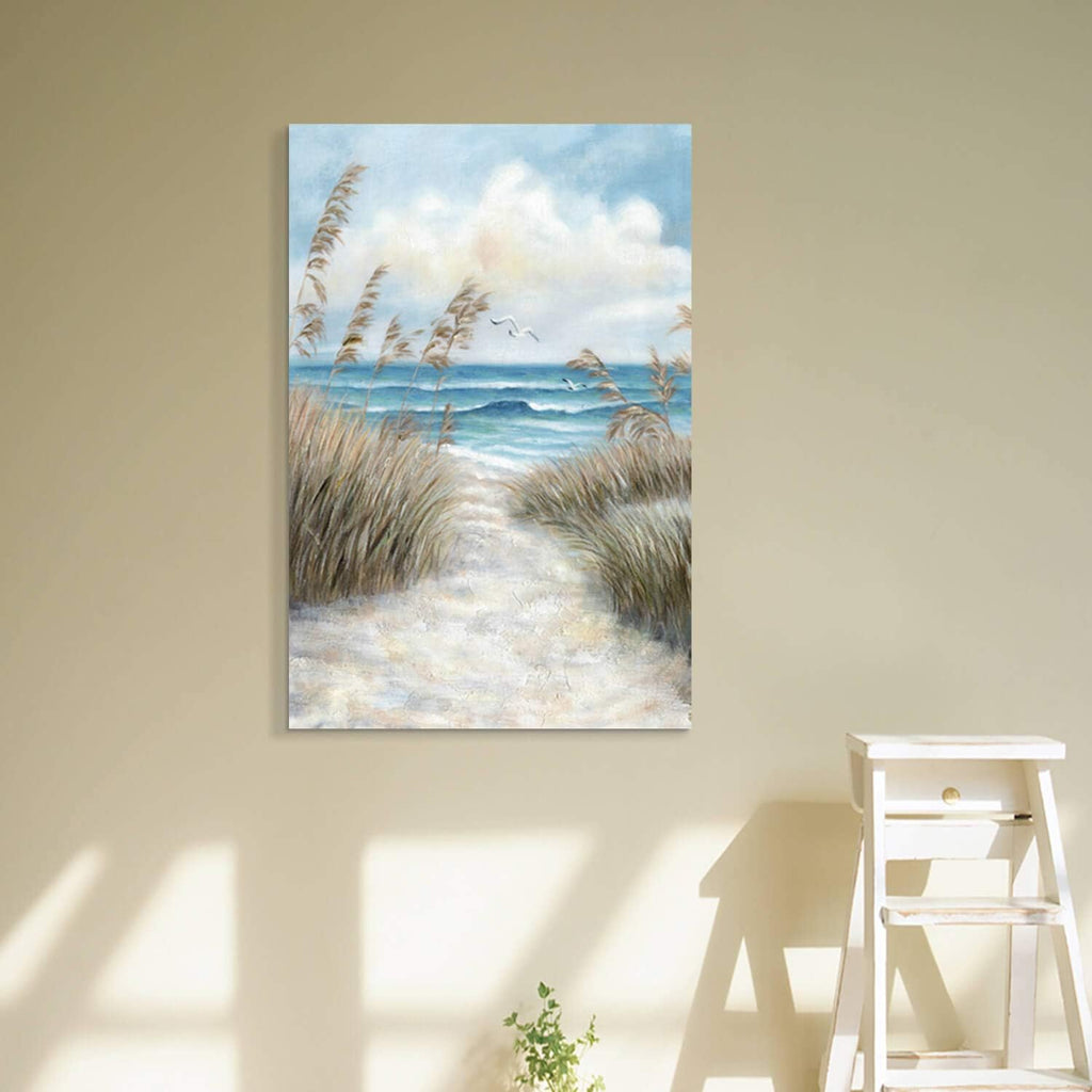 Seascape Canvas Abstract Wall Art Painting G131