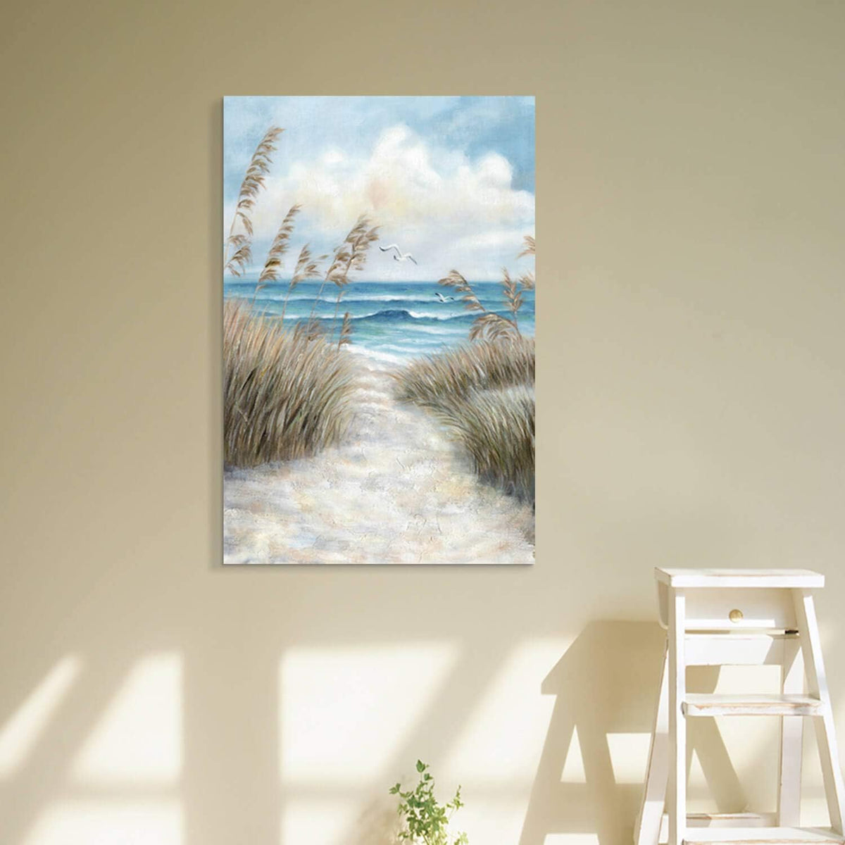 Seascape Canvas Abstract Wall Art Painting G131