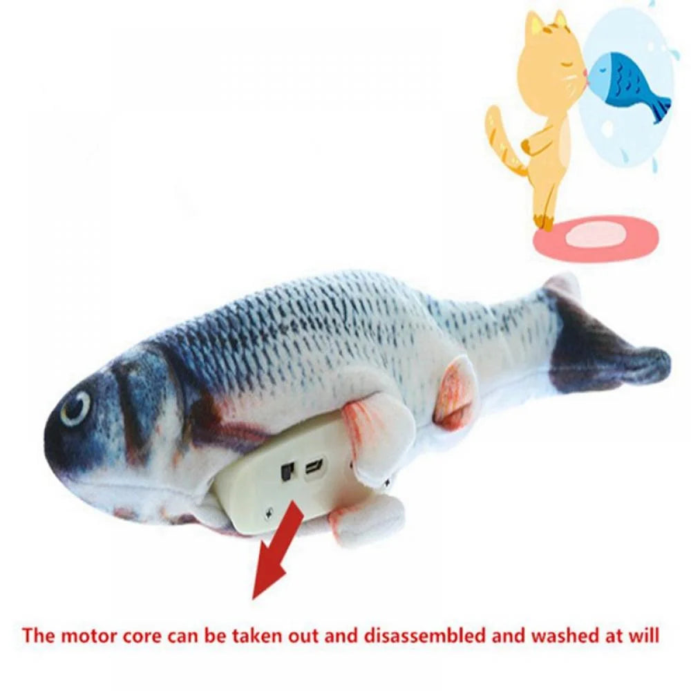 Realistic Flopping Fish Cat Toy E78723