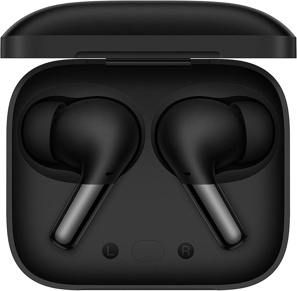 Matte Black Wireless Earbuds with Charging Case X9908