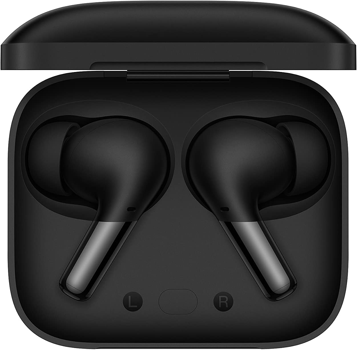 Matte Black Wireless Earbuds with Charging Case X9908