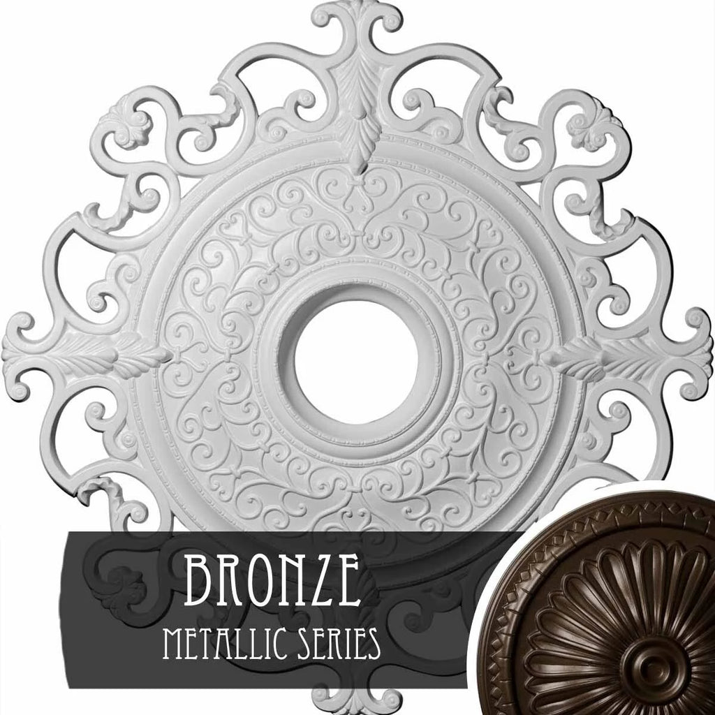 Bronze Ceiling Medallion H196