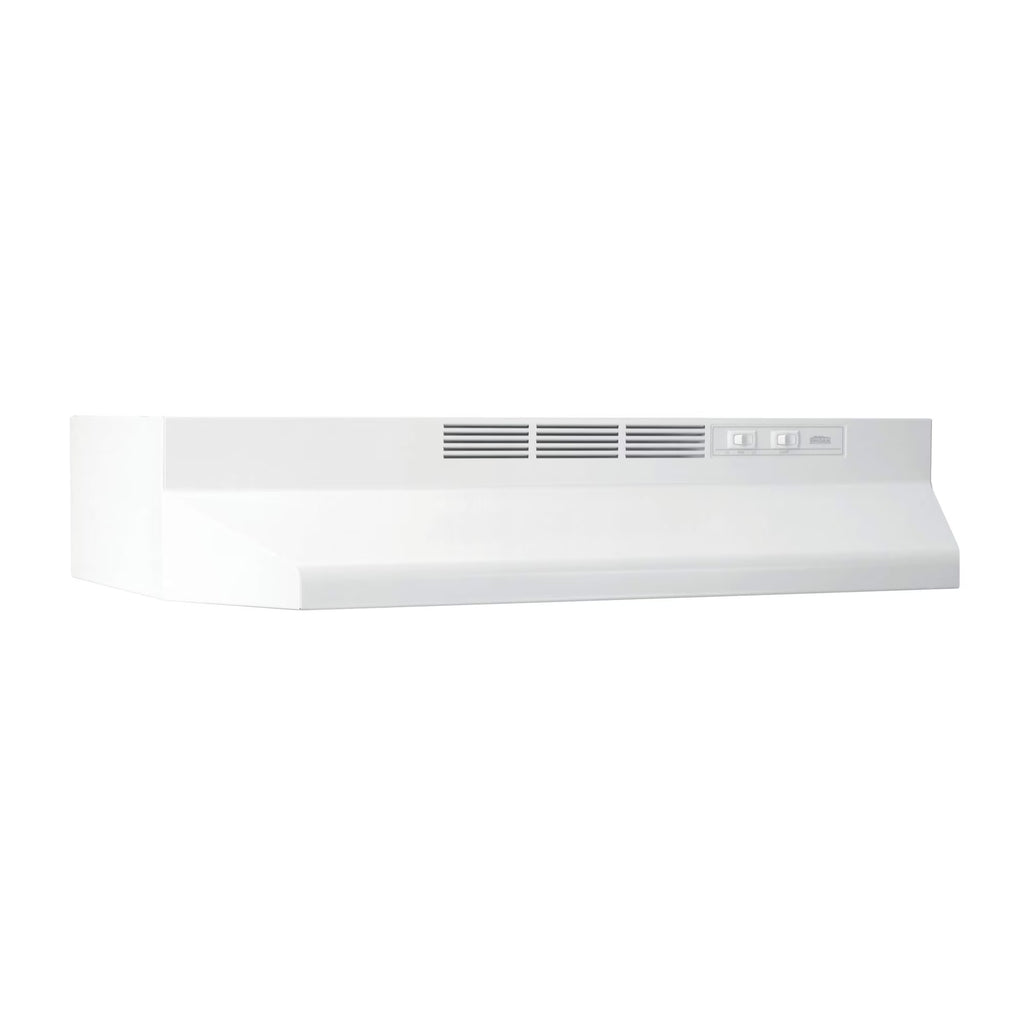 30-Inch White Non-Ducted Range Hood with Lights Exhaust Fan B4944