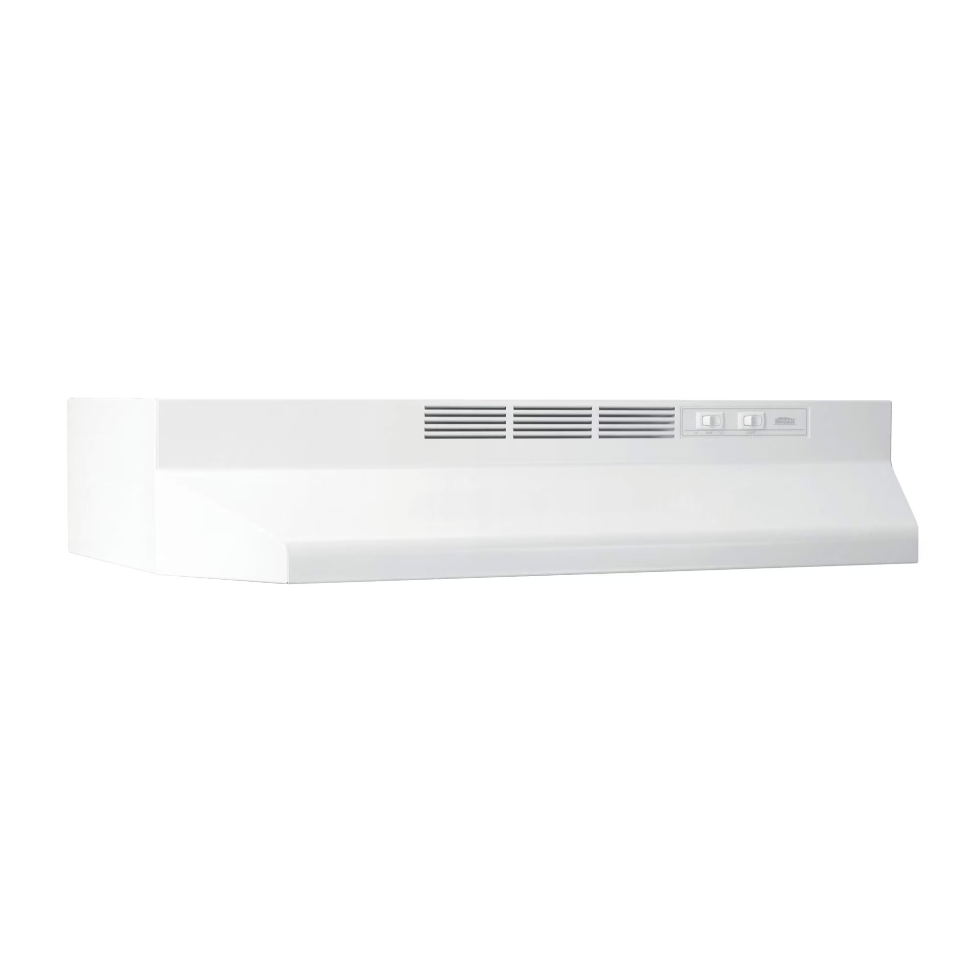 30-Inch White Non-Ducted Range Hood with Lights Exhaust Fan B4944