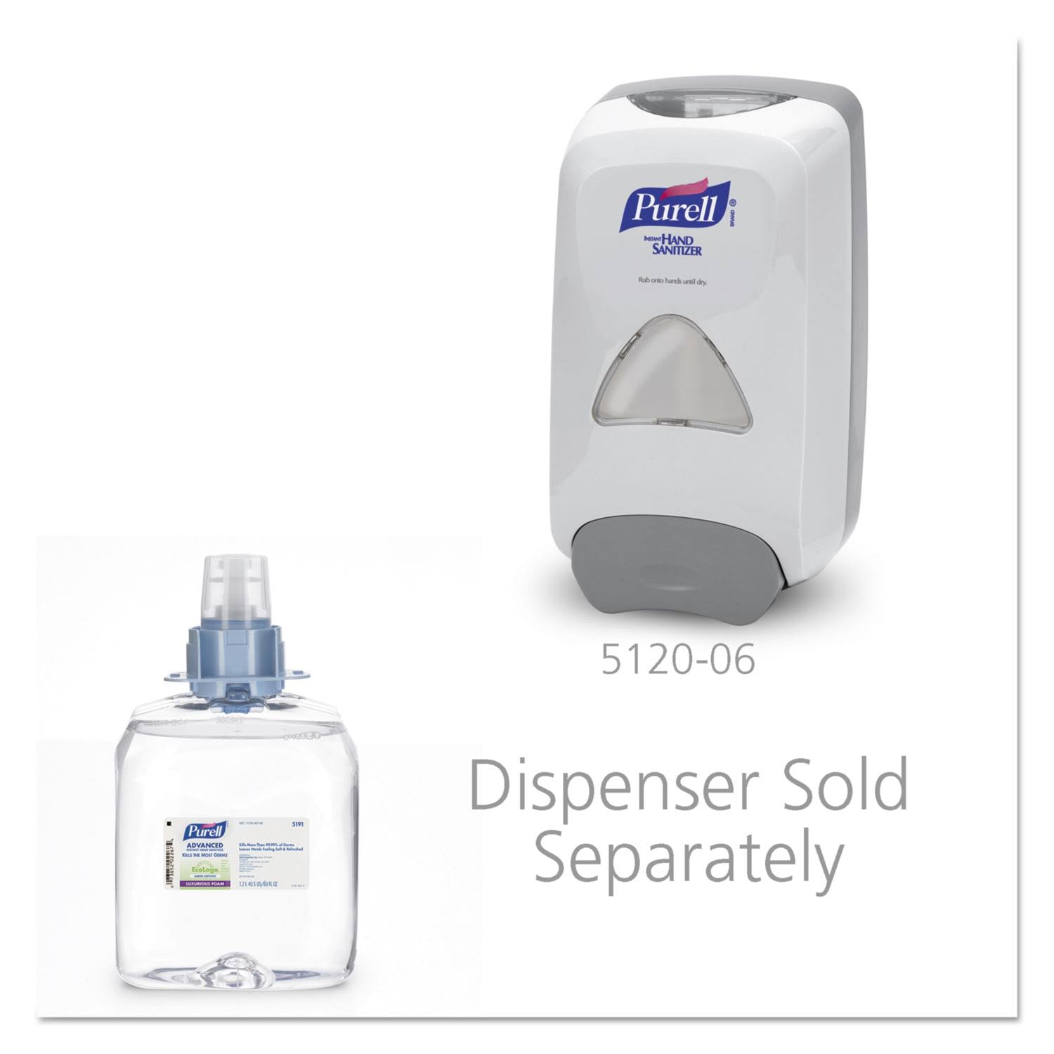 Antibacterial Foam Hand Sanitizer Cartridge 40.6 fl oz Pack of 3 N890
