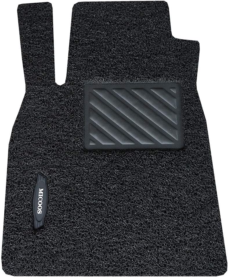 Black All Weather Heavy Duty Waterproof Floor Mat Set T645
